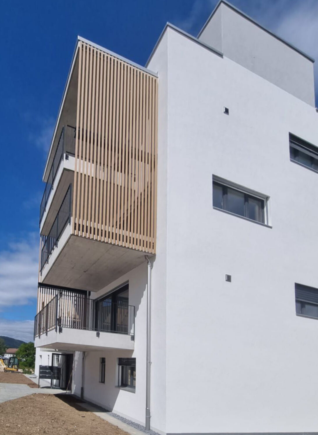 Residential Buildings vertical cladding