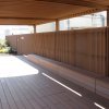 Einrichtungen_Pergola, Dachüberstand, Dach_Einkaufszentrum